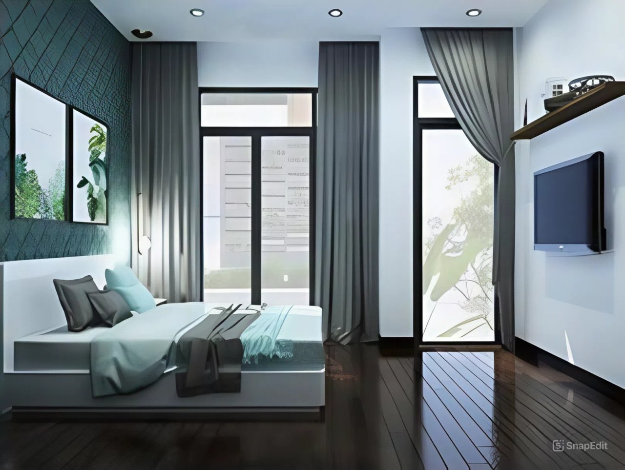 Nhà mới 3 tầng Vuông 105m2 – Thạnh Lộc 37 Q12 - Ảnh 3